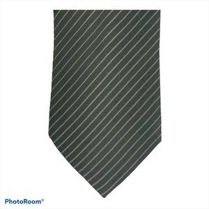 G2000 Green Striped 100% Silk Neck Tie